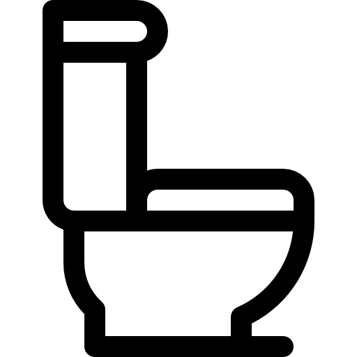 Ecklebe - Ferienwohnung -  Toilette symbol