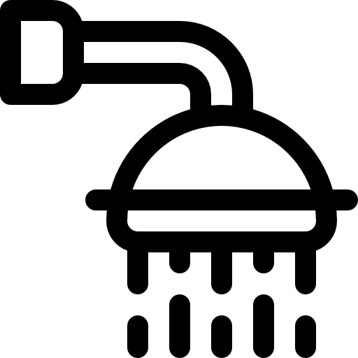 Ecklebe - Ferienwohnung - Duschsymbol