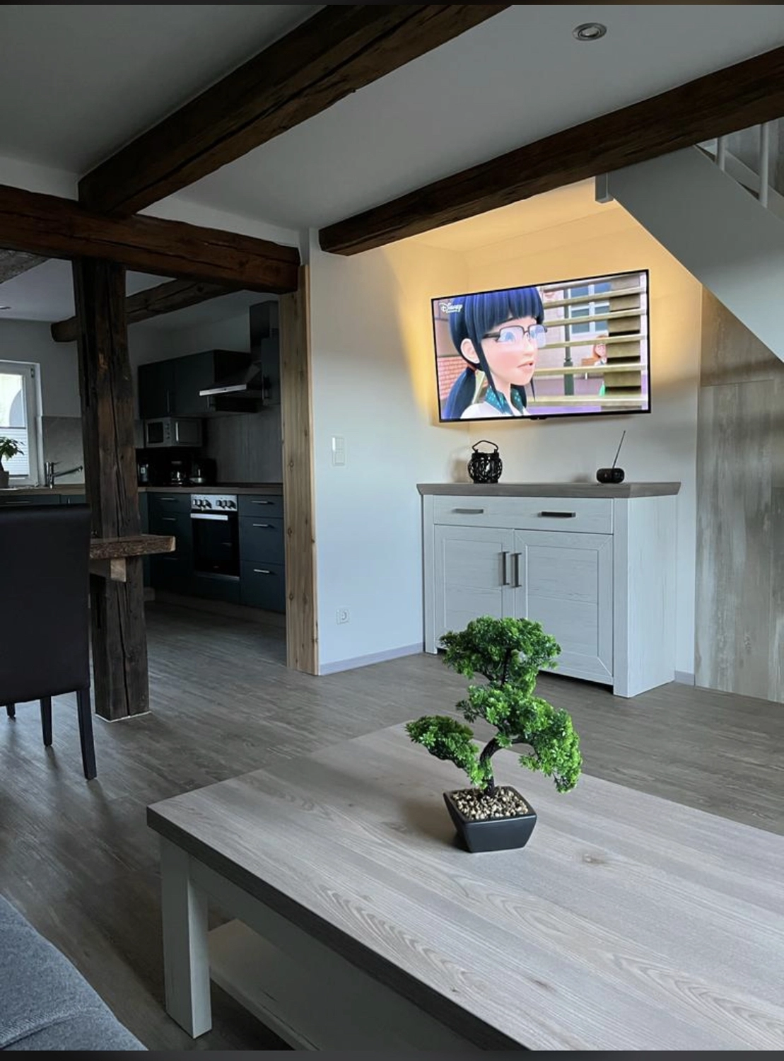 Ecklebe - Ferienwohnung - Wohnraum