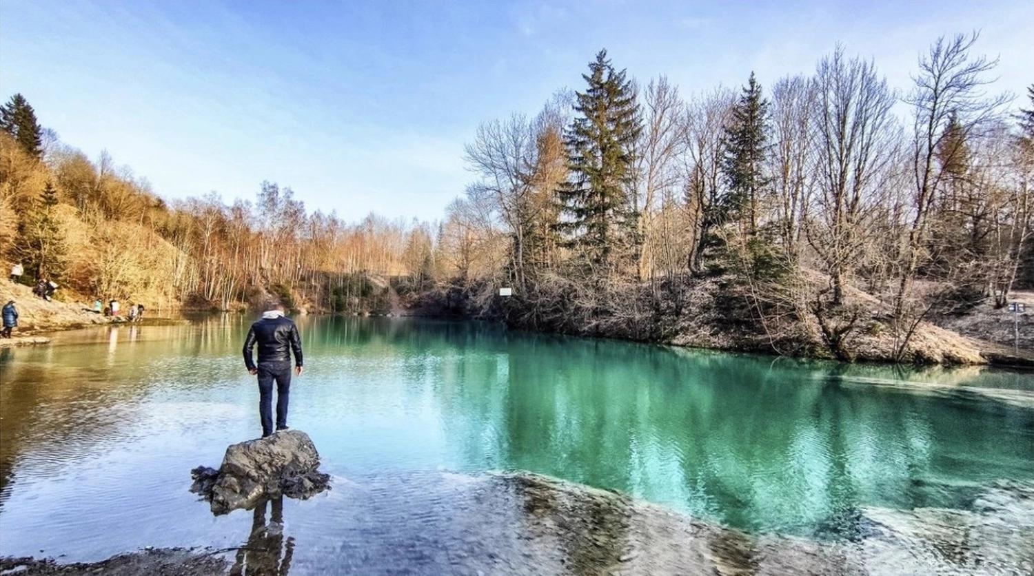 Ecklebe - Ferienwohnung - Blauer See bei Rübeland